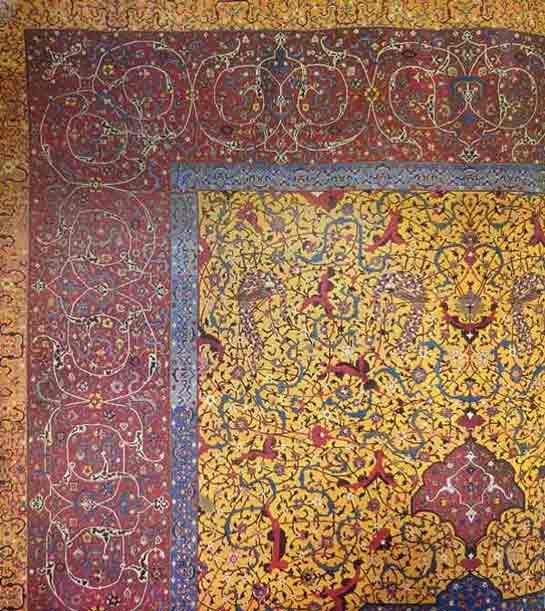 la alfombra persa