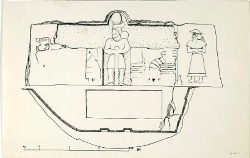 Elamite bas-relief in Naqsh-e Rostam
