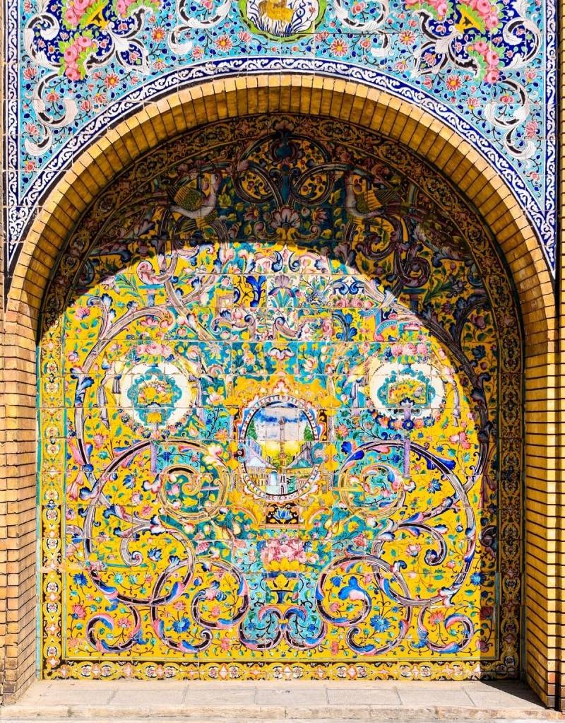 Tiling of Golestan Palace
