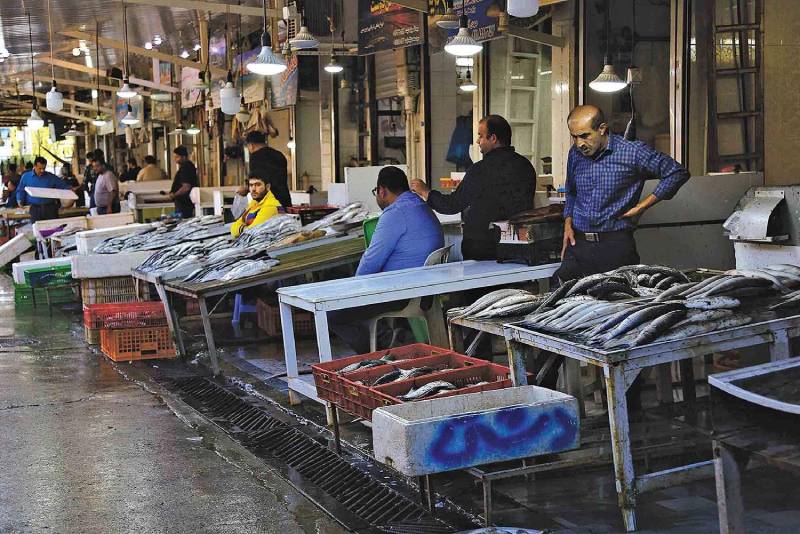 Bushehr fish market